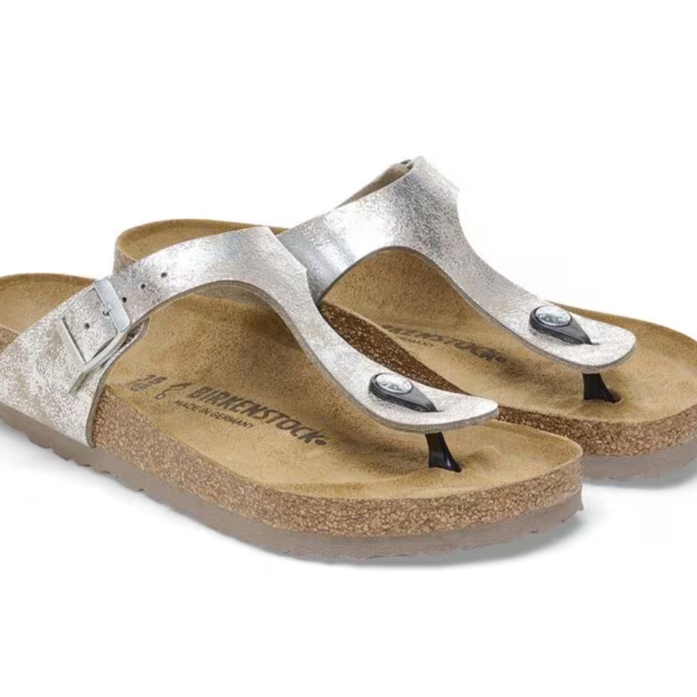 Birkenstock Silver Sandals